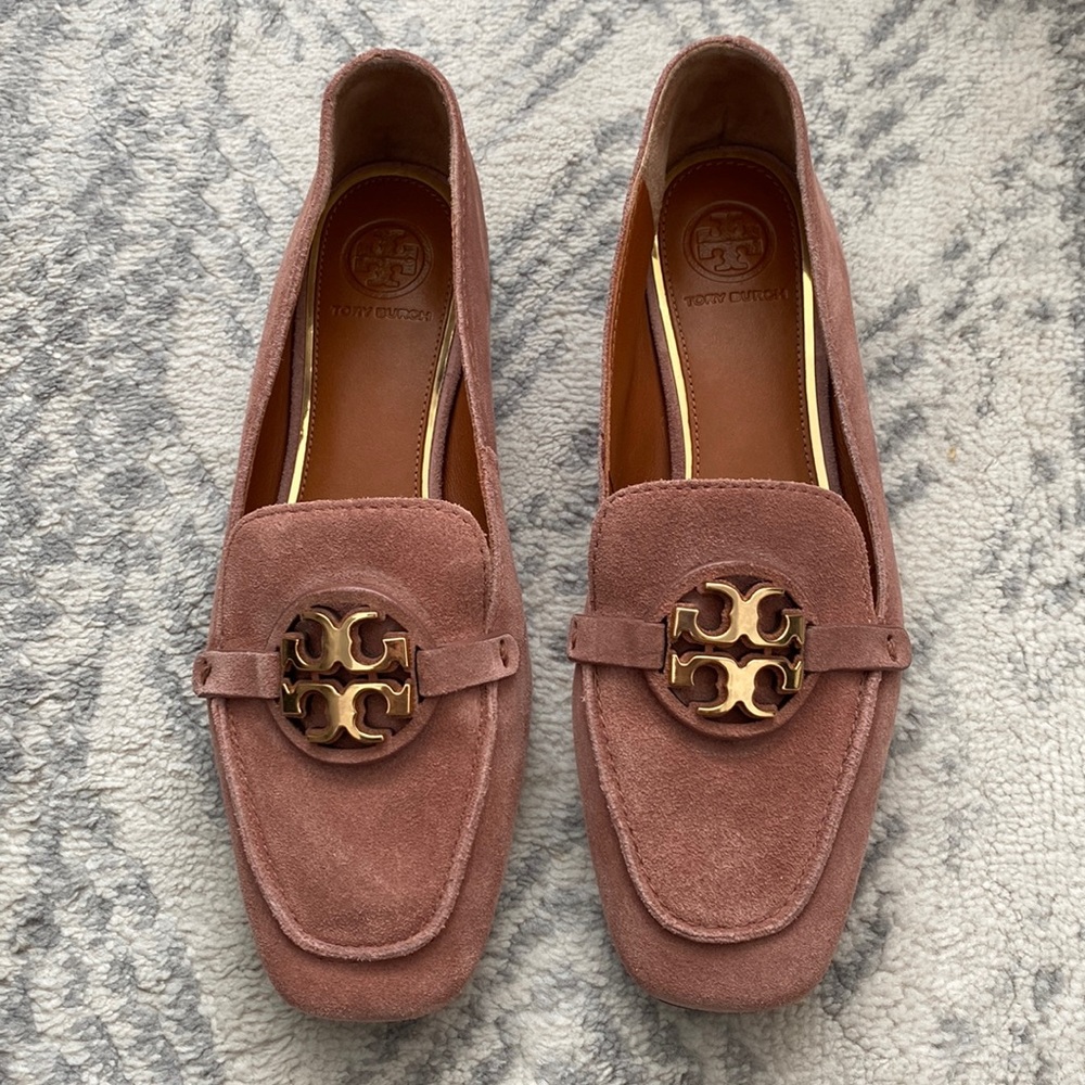 Tory Burch Suede Loafers